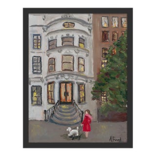 The House on 82nd Street by Alice Ford in Black Frame, XS Art Print For Sale