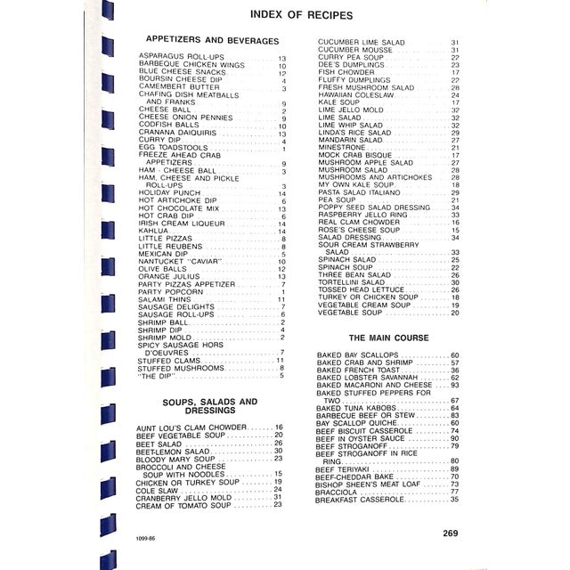 "A Slice of Nantucket Cookbook" 1990 For Sale - Image 9 of 10