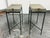 Industrial Arteriors Home Lisa Luby Ryan Collection Metal Storage Side Tables, Pair For Sale - Image 3 of 12
