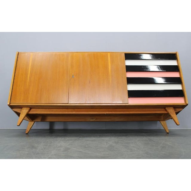 Mid-Century Sideboard from Jiří Jiroutek, Czechoslovakia, 1960s For Sale - Image 16 of 18