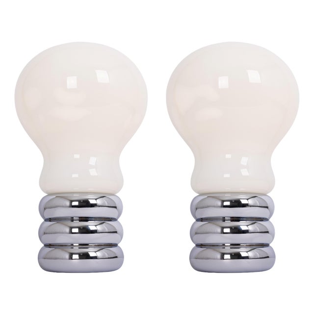 Mid-Century Modern German Giant Bulb by Ingo Maurer, 1960s For Sale