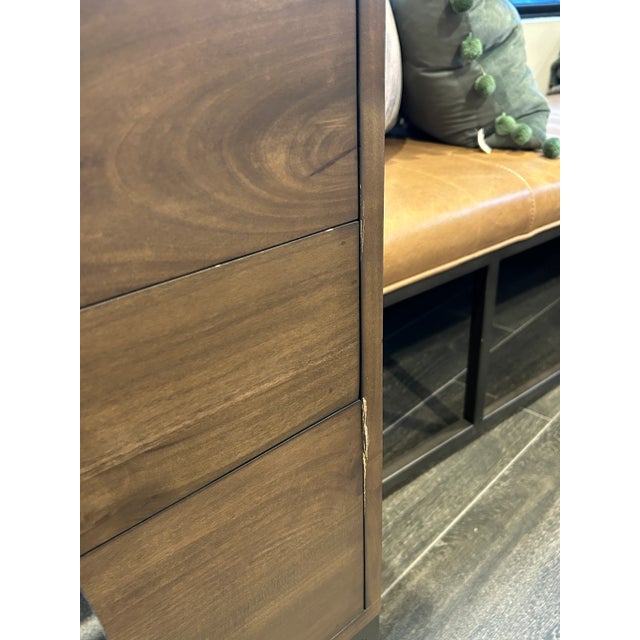 Brown Four Hands Trey Large Nightstand For Sale - Image 8 of 9