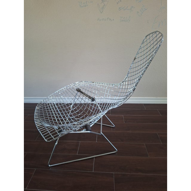 Metal Vintage Mid-Century Modern Bertoia Bird Chair by Knoll For Sale - Image 7 of 12