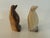 Vintage Hand-Carved Translucent Stone Penguin Figurines — Pair 2.25” Tall For Sale - Image 9 of 10