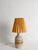 White and Gold Ceramic Table Lamp by Fratelli Fanciulacci, 1970s For Sale - Image 12 of 18