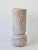 C-015 white stoneware vase by moïo studio dimensions: d14 x w14 x h30 cm materials: white crawl glaze on tan stoneware...