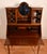 Brown 1900s Antique English Edwardian Mahogany & Satinwood Inlay Secretary Desk Writing Desk For Sale - Image 8 of 18