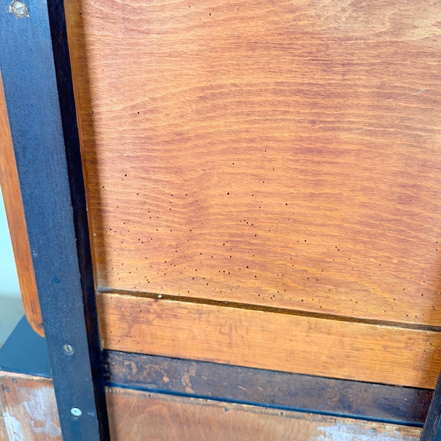 Vintage Burl Walnut Dressing Table by Jindřich Halabala for Up Závody, 1957 For Sale - Image 11 of 14
