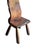 Monumental Antique Javanese Sculptural Throne Stool, Modern Organic For Sale - Image 6 of 11
