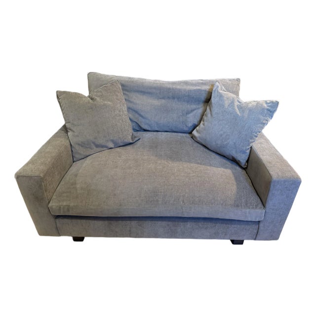 West Elm Harmony Chair & a Half For Sale