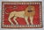 Quirky Lion Oushak Rug 3x5, Whimsical Folk Art Wool Rug, Terracotta Red Turkish Area Rug, Small Hand Knotted Leopard Rug for Entryway 3'5" X 5'1" For Sale - Image 6 of 16
