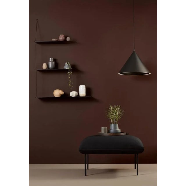 Large Black Annular Pendant Lamp by MSDS Studio For Sale - Image 4 of 10