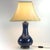 Mid-Century Modern Italian Ceramic Glazed Table Lamp, 1970s For Sale - Image 3 of 10