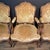 French Louis XV Carved Armchairs With Cut Velvet Mohair -Set of 4 For Sale In Portland, ME - Image 6 of 16