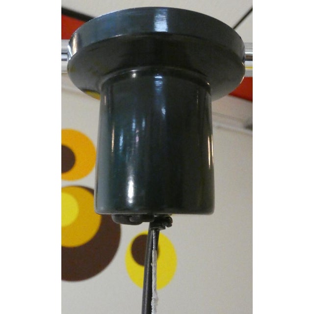 Vintage Painted Metal Pendant Lights from Fontana Arte, 1970s, Set of 3 For Sale - Image 14 of 18