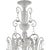 Venetian Modern White Ca Rezzonico with Curls Murano Glass Chandelier by Simoeng For Sale - Image 4 of 8