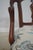 Vintage Italian Walnut Finish Vanity Bench Chair For Sale - Image 16 of 18