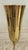 Vintage Indian Brass-Plated Tall Goblets, Set of 3 For Sale - Image 11 of 15