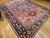 Persian Vintage Heriz Serapi Rug, Hand-Knotted Wool, Geometric Medallion Pattern, Red & Ivory, 10x12 For Sale - Image 3 of 14