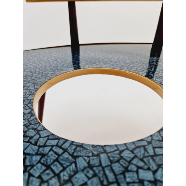 Large Mid-Century Minimalist German Colour Plant Stand For Sale - Image 9 of 11