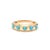 Natural 0.61 cts turquoise ring in 14k gold For Sale - Image 17 of 18