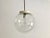 Mid-Century Glass Globe Pendant Lamp, 1970s For Sale - Image 4 of 4