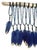 Thirteen Orbits Kristen Leigh Baker | 2024-2025 Medium: Hand-selected Lapis Lazuli crystals, ethically sourced deep blue...