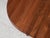 Wood Midcentury Danish Round Teak Dining Table with 2 Extensions 1960s - Central Leg attributed to Erling Torvits For Sale - Image 7 of 12