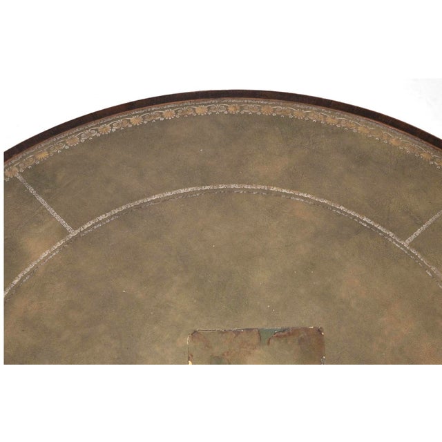 19th Century 19th Century English Regency Mahogany Drum Table For Sale - Image 5 of 9