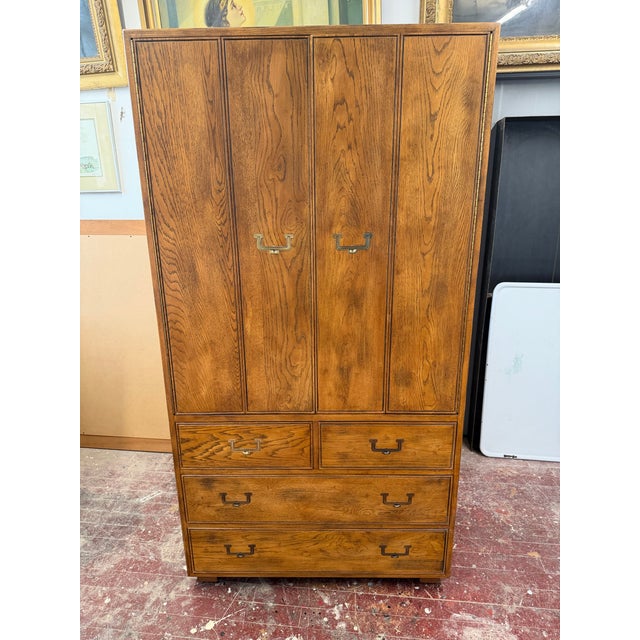 Mid Century Modern Henredon Storage Chest, Attributed For Sale - Image 9 of 10