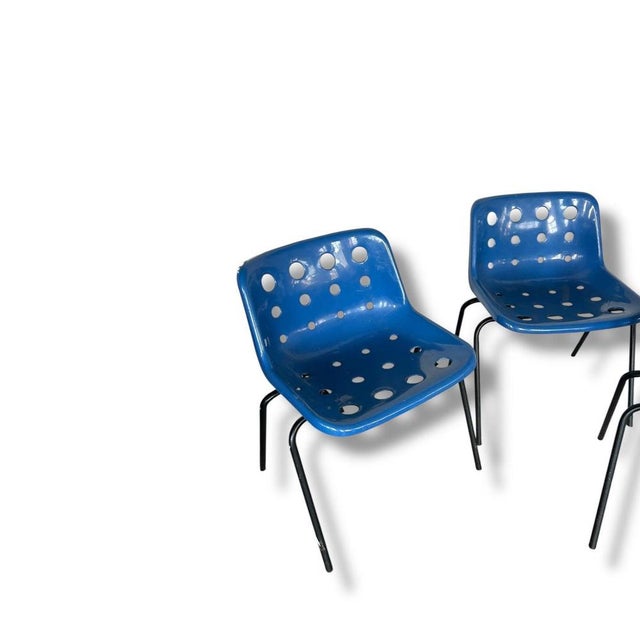 Polypropylene Chairs from Hille, 1960s, Set of 3 For Sale - Image 6 of 9