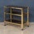 1970s Vintage Brass and Smoked Glass Drinks Trolley from Maison Jansen, 1970 For Sale - Image 5 of 18