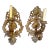 19th Century Italian Giltwood Sconces, a Pair For Sale
