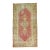 Distressed Antique Angora Oushak Rug - 4'5" x 8'6" For Sale