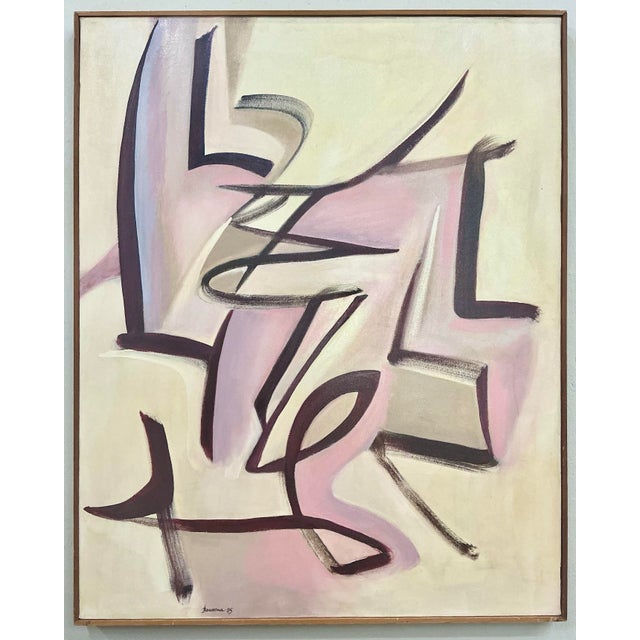 Great abstract by American artist and illustrator Philip Bowsma. He is well known for his calligraphy and one can see...