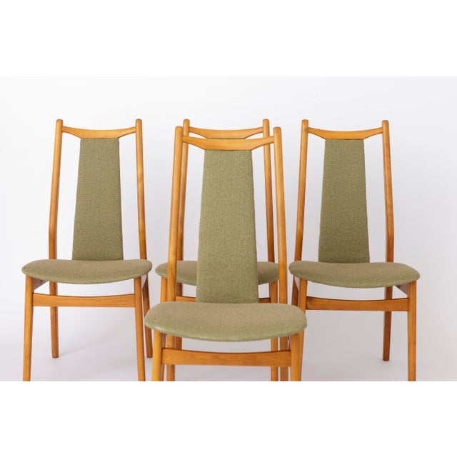 Mid-Century Modern German Casala Wooden Dining Chairs, 1960s, Set of 4 For Sale - Image 3 of 12