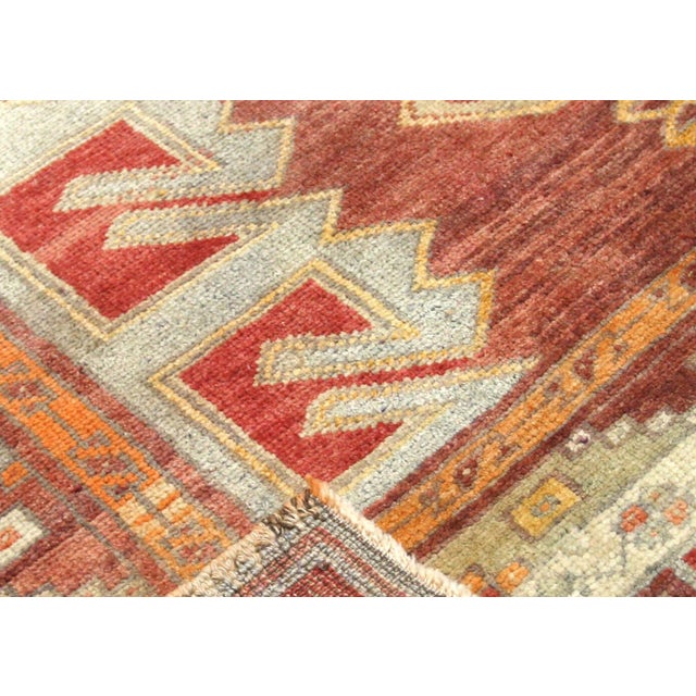 1960s Turkish Oushak Rug For Sale - Image 4 of 6