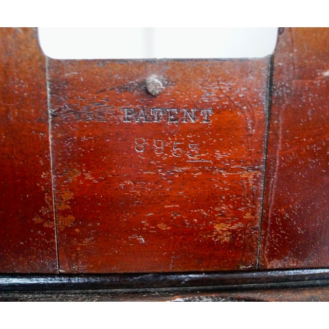 Victorian Oak Coxs Patent Till, 1890s For Sale - Image 9 of 12