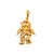 Gender: Ladies Metal Type: 18K Yellow Gold Length: 1.00 inches Width: 16.50 mm Weight: 5.95 grams Handmade 18K yellow gold...