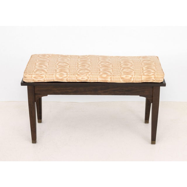 Mid-Century Modern Mid-Century Modern Tonkbench Wood Piano Bench, Circa 1940 For Sale - Image 3 of 10