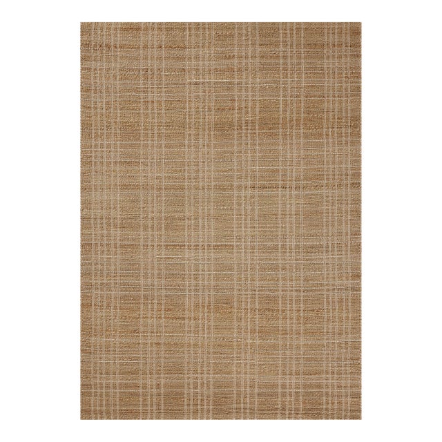 Chris Loves Julia x Loloi Judy Natural / Cream 2'-3" x 3'-9" Accent Rug For Sale