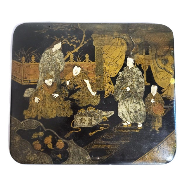Fresh from a well traveled New York City estate, we have a pleasure to offer you this gorgeous Antique Japanese Black...