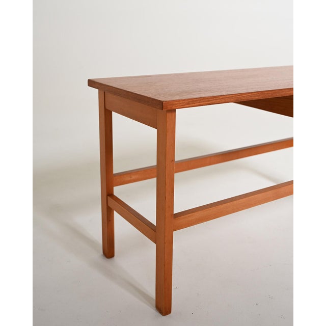 Scandinavian Coffee Table with Drawer, 1960s For Sale - Image 6 of 8