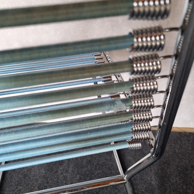 Vintage Chairs in the style of René Herbst, Set of 2 For Sale - Image 11 of 13