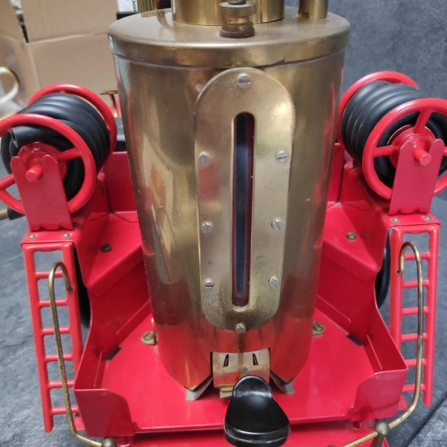 Wilesco Steam Pump D 305 Fire Brigade Steam Engine, 1980s For Sale - Image 9 of 18