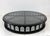 Monumental 91" Mid Century Ebonized Walnut and Glass Arcade Coffee Table For Sale In Los Angeles - Image 6 of 10