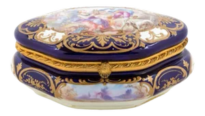 19th Century French Sevres Porcelain Box