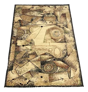 Vintage Rectangular Rug, 1980s