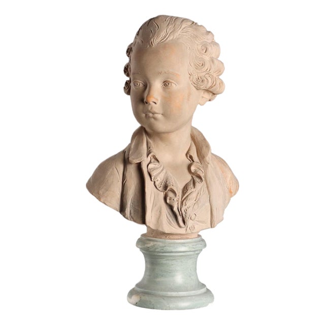 Young Boy Terracotta Bust For Sale