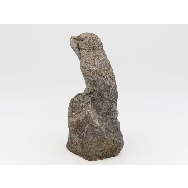 Reconstituted Stone Raven, English Mid 20th C. For Sale In New York - Image 6 of 18